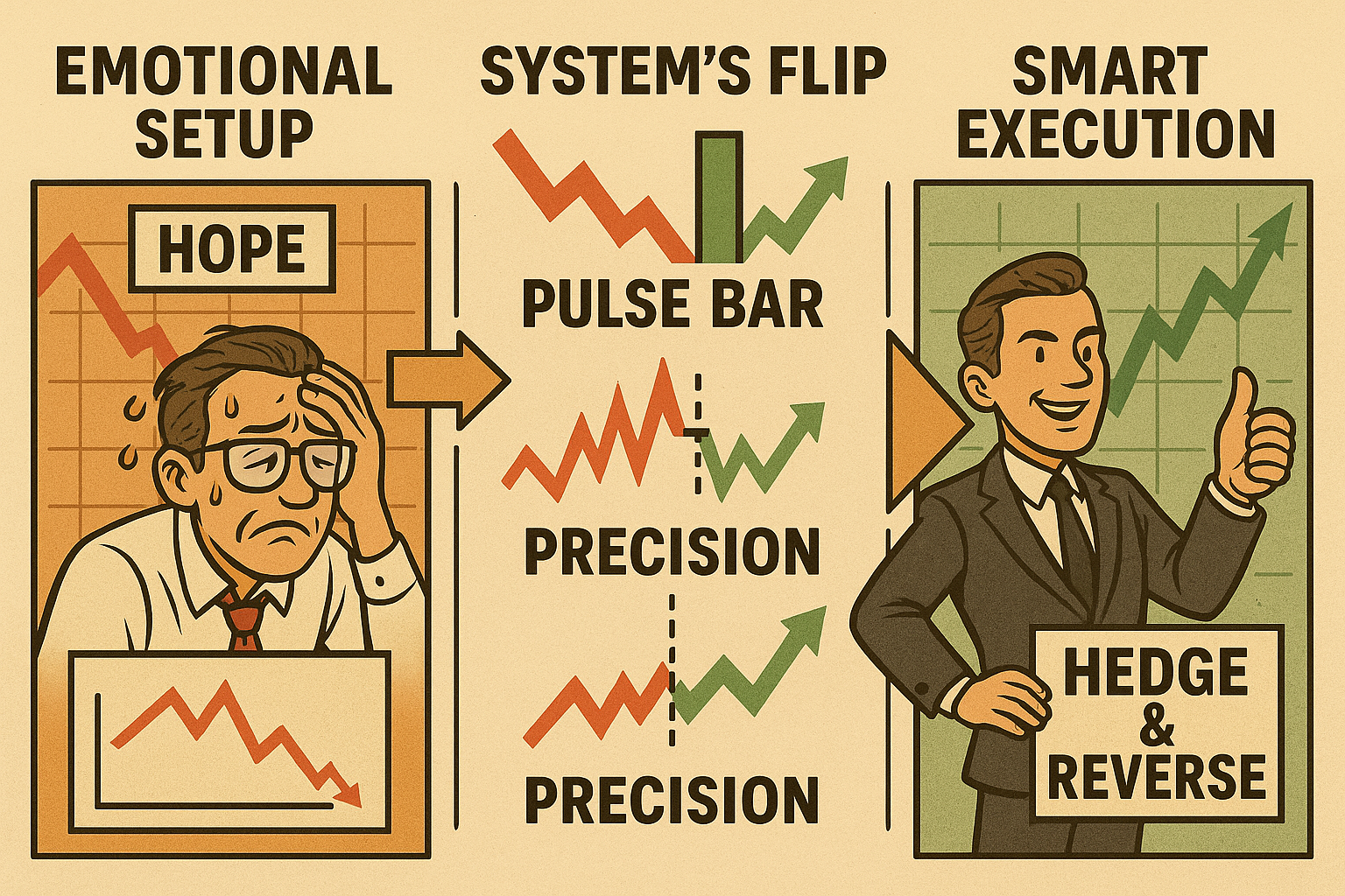 Hope doesn’t hedge. And neither does ignoring the pulse bar.