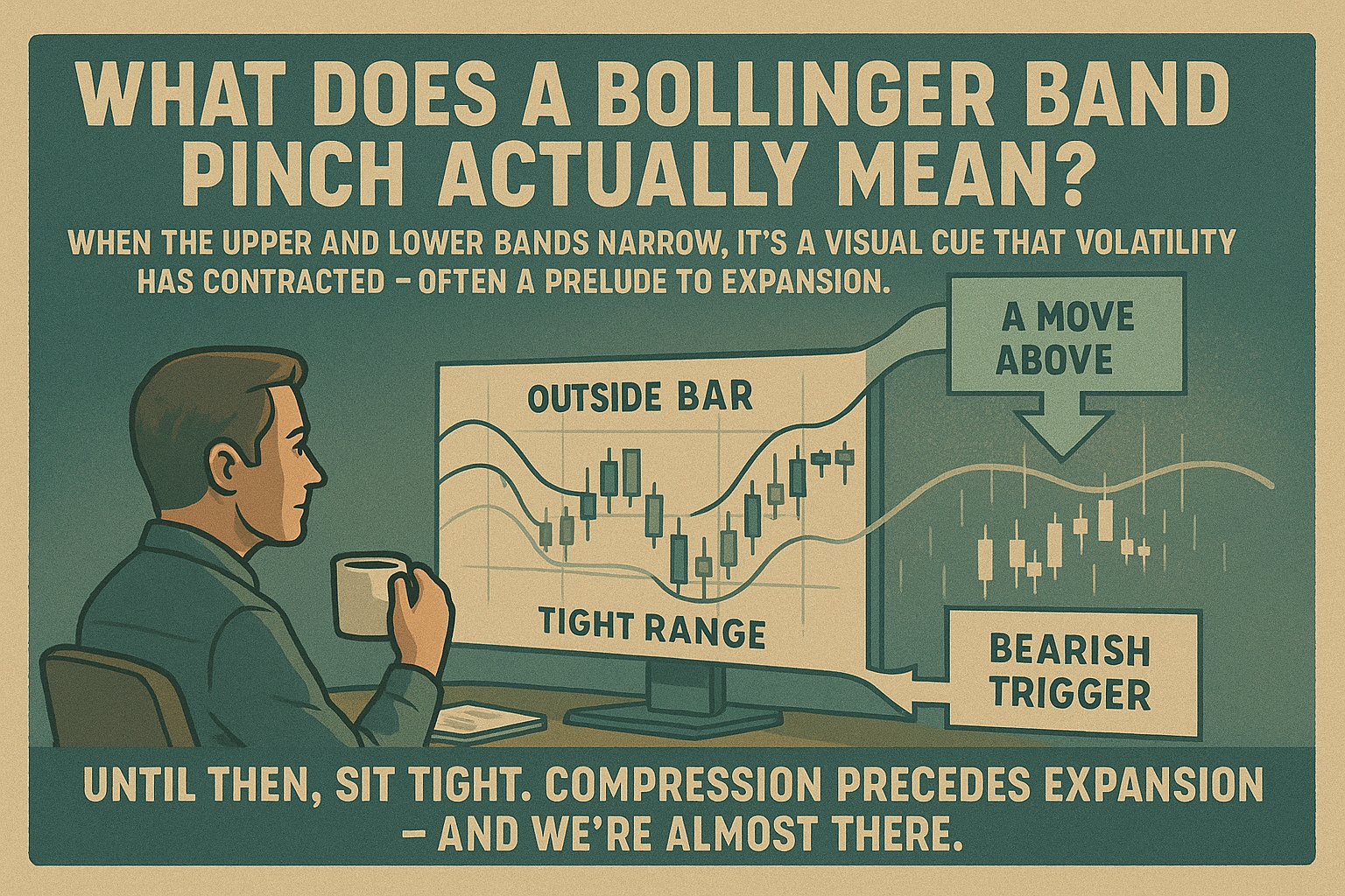 What Does a Bollinger Band Pinch Actually Mean?