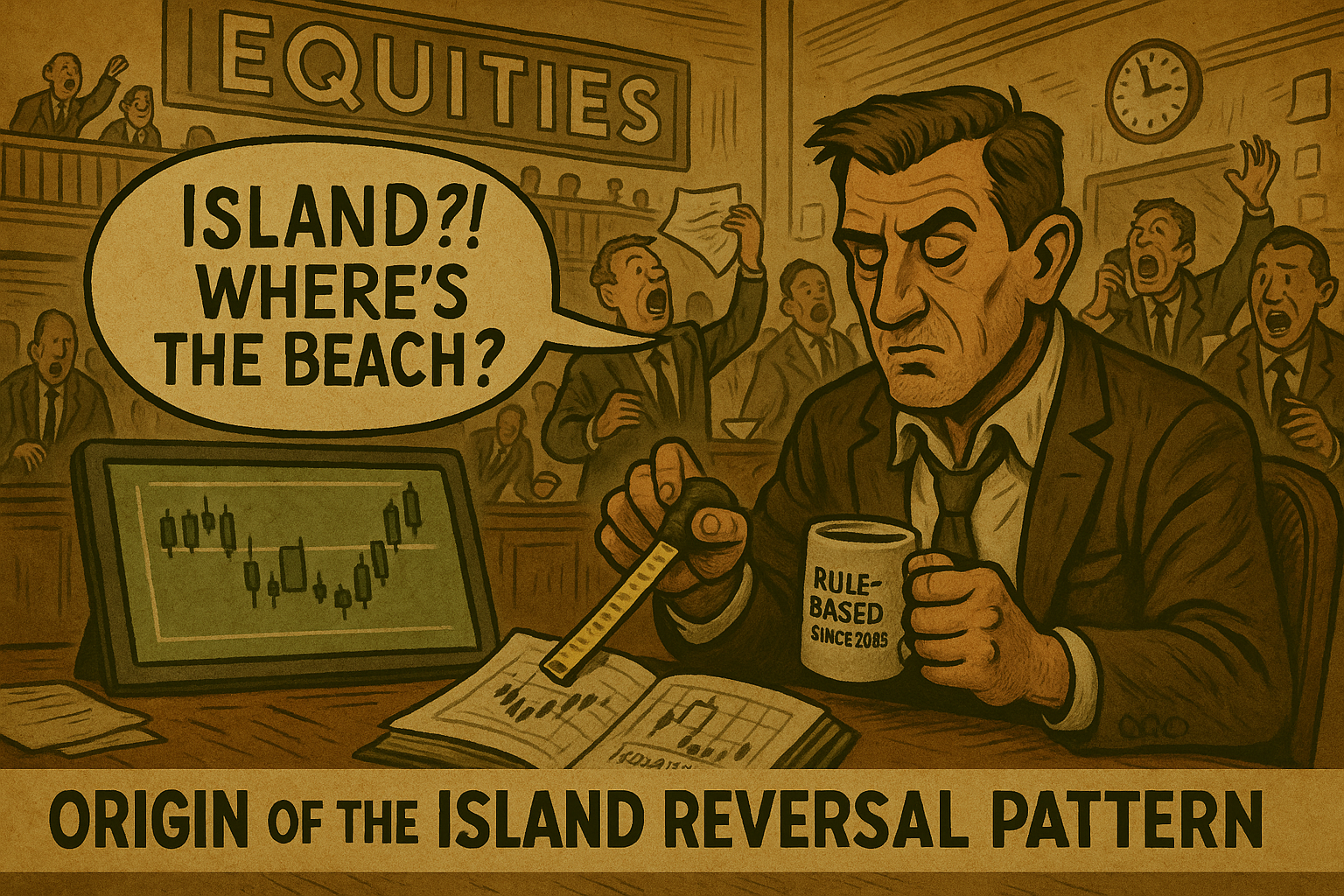 Cartoon take on origin of island reversal term