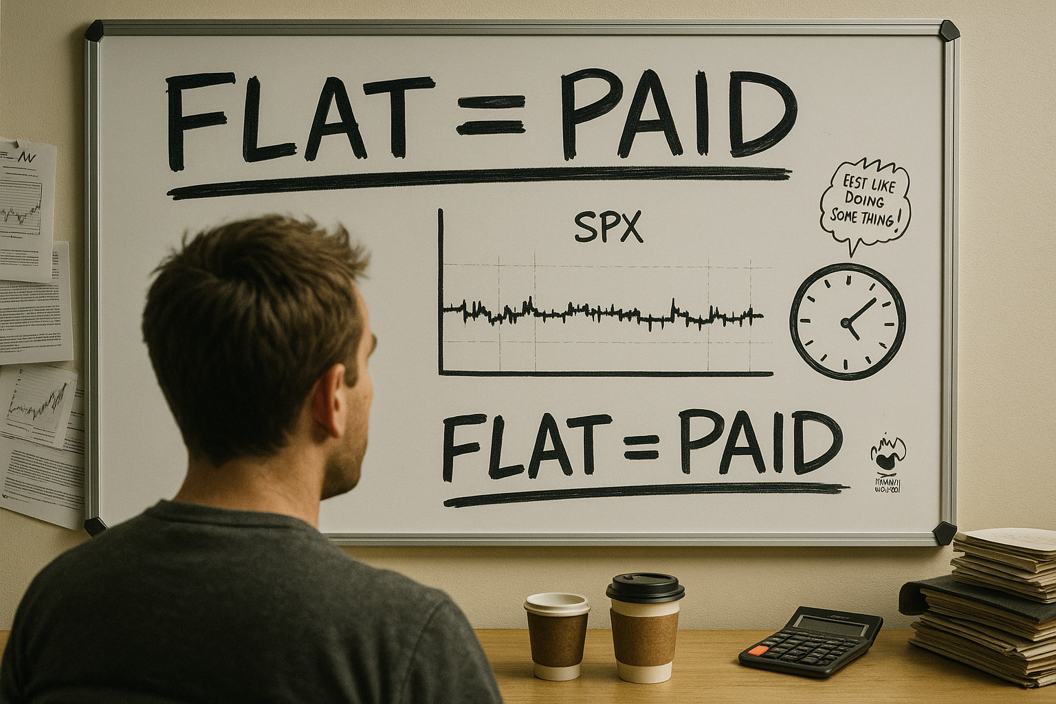 Strategic visual showing how income traders benefit from non-directional markets.