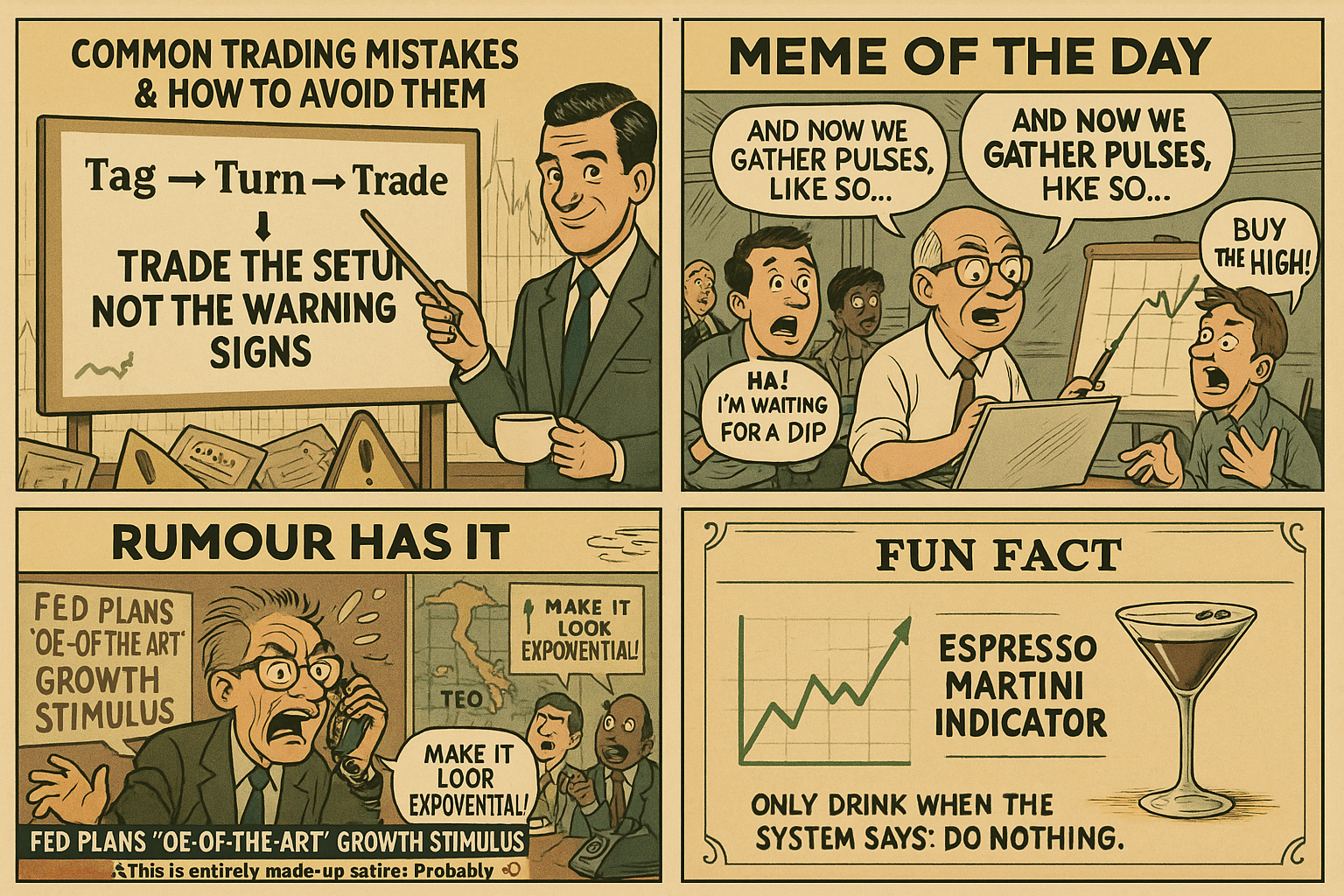 Vintage Trading Insights and Humor
