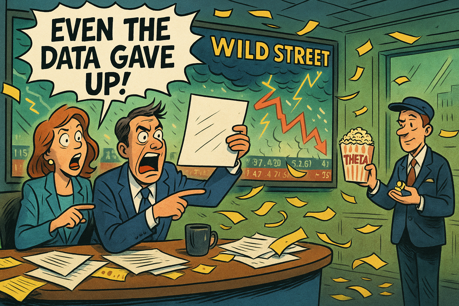 Wild Market Chaos on Air