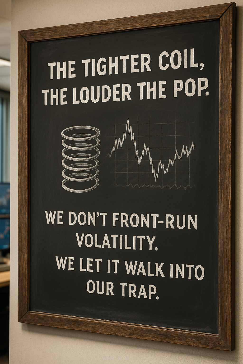 “THE TIGHTER THE COIL, THE LOUDER THE POP.”
