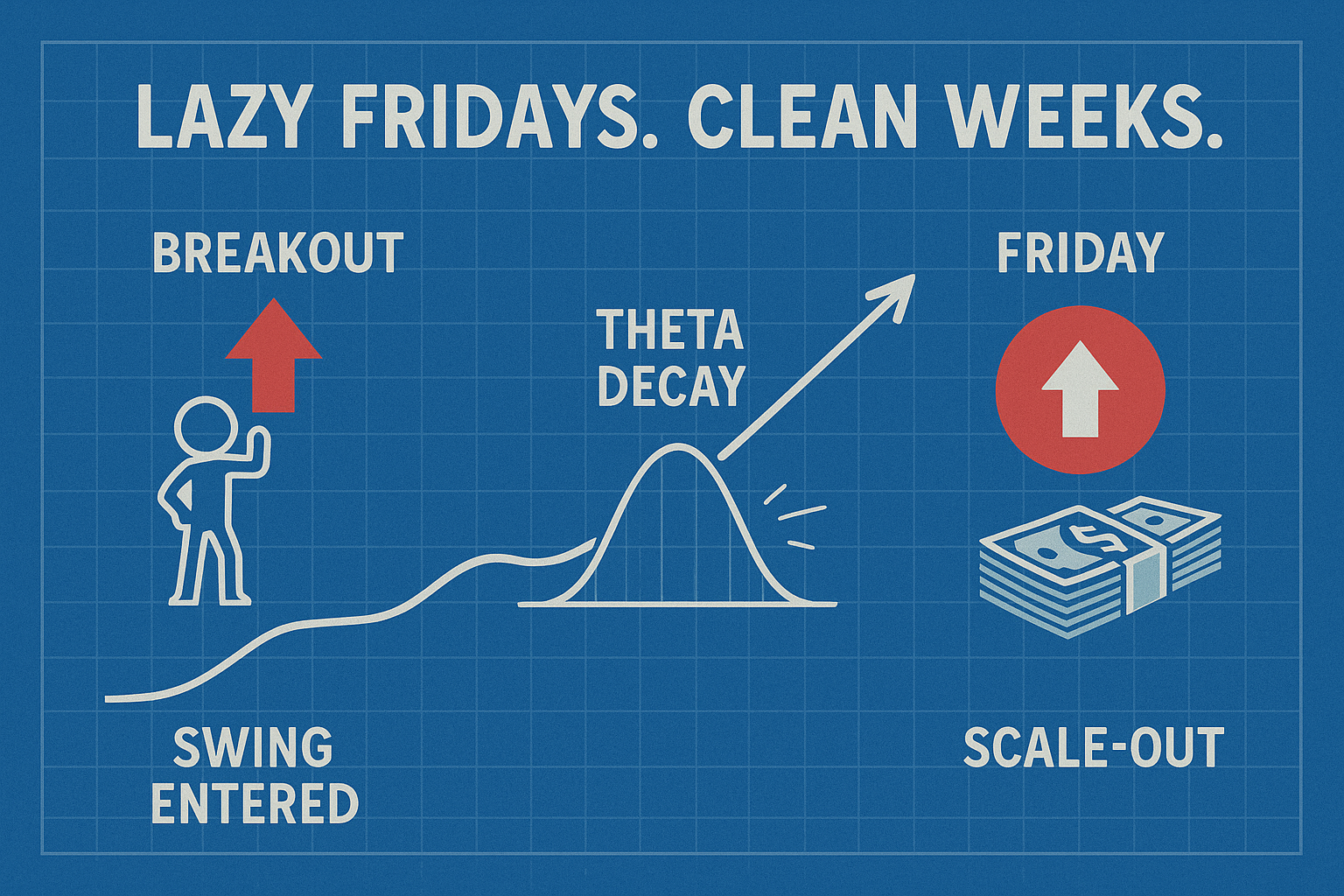 Blueprint shows Friday profit as a result of midweek discipline.