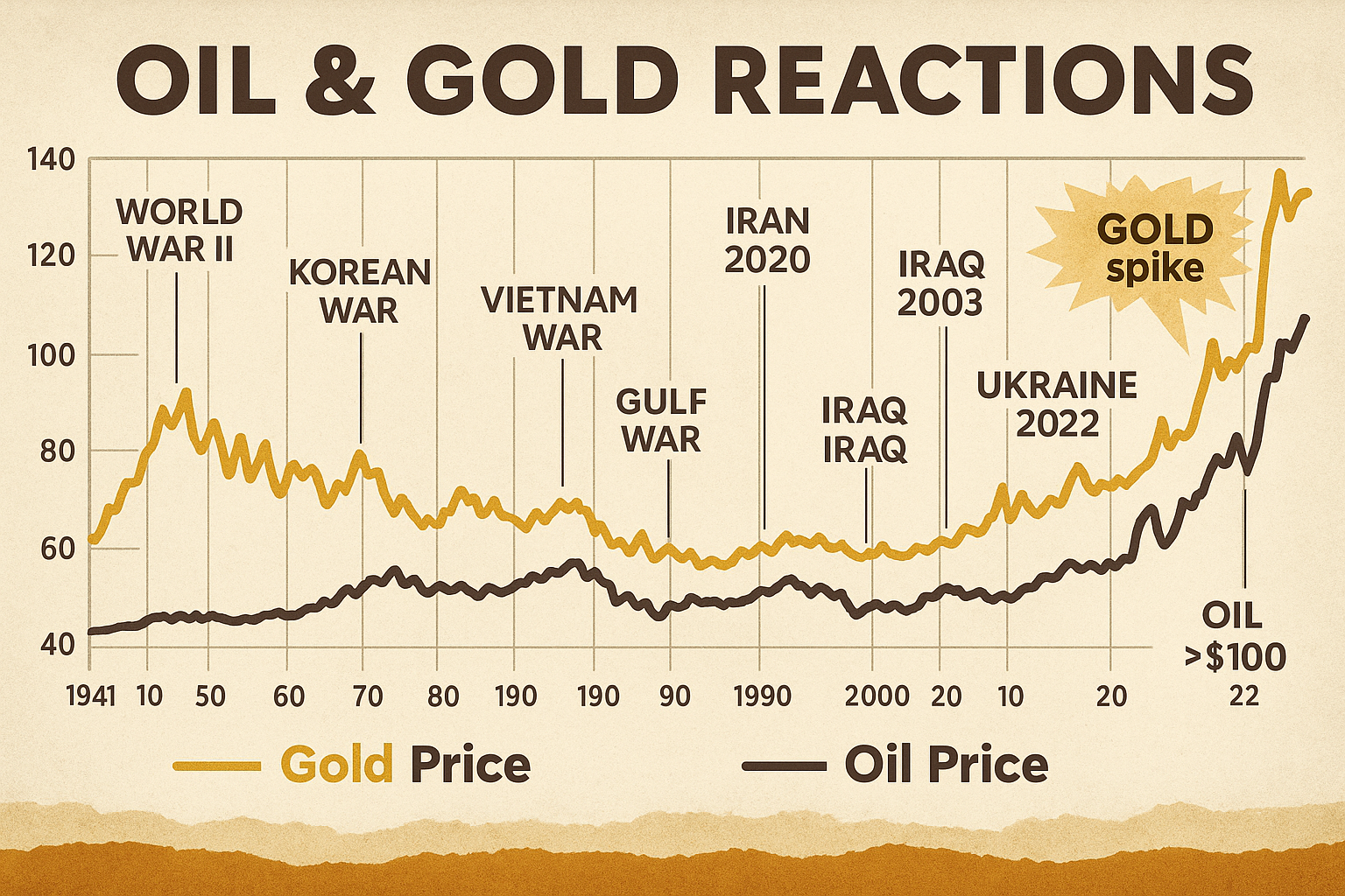 “Oil & Gold Reactions”