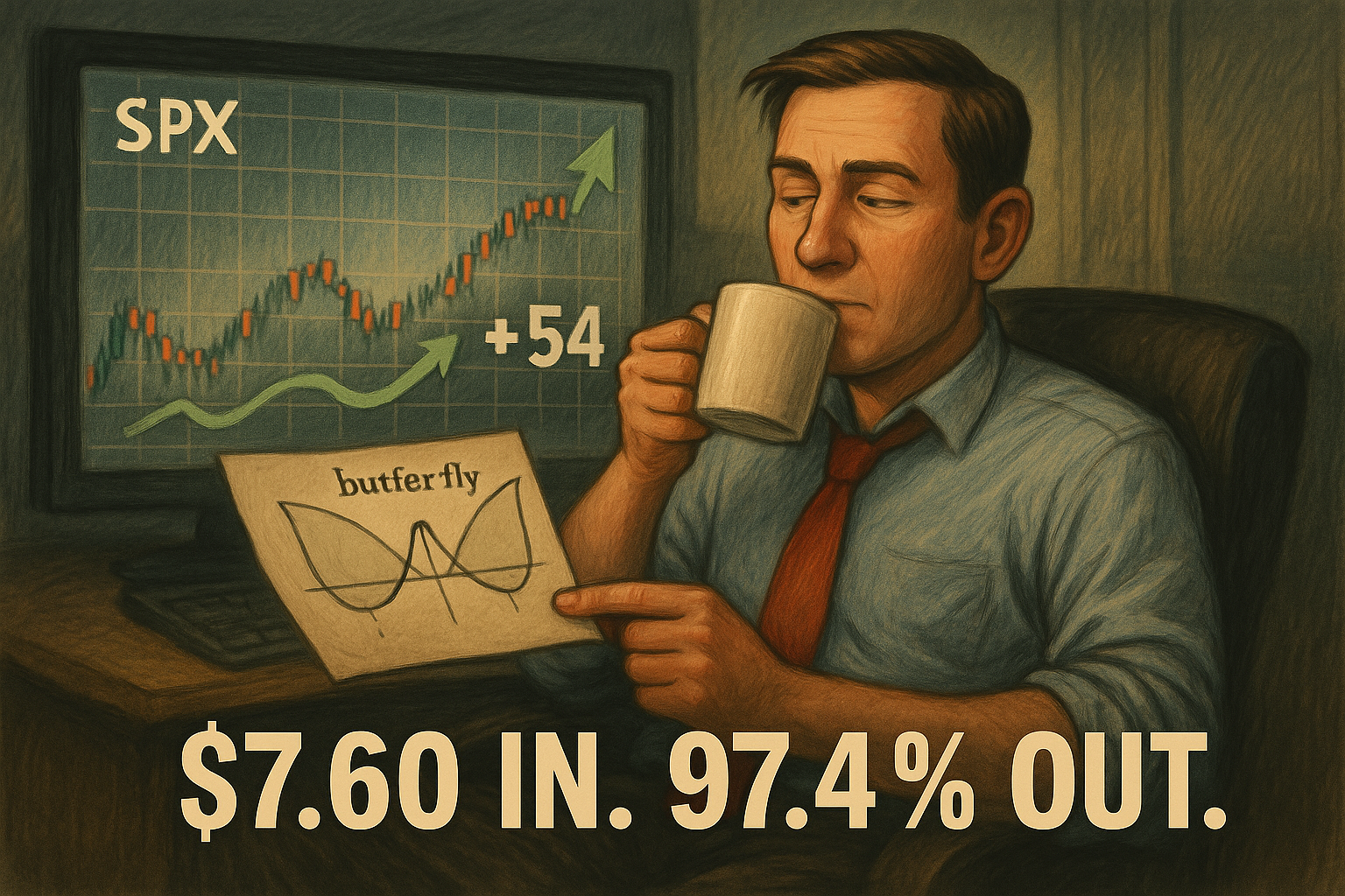 Tuesday’s trade held from Pulse Bar to clean close with no overmanagement.