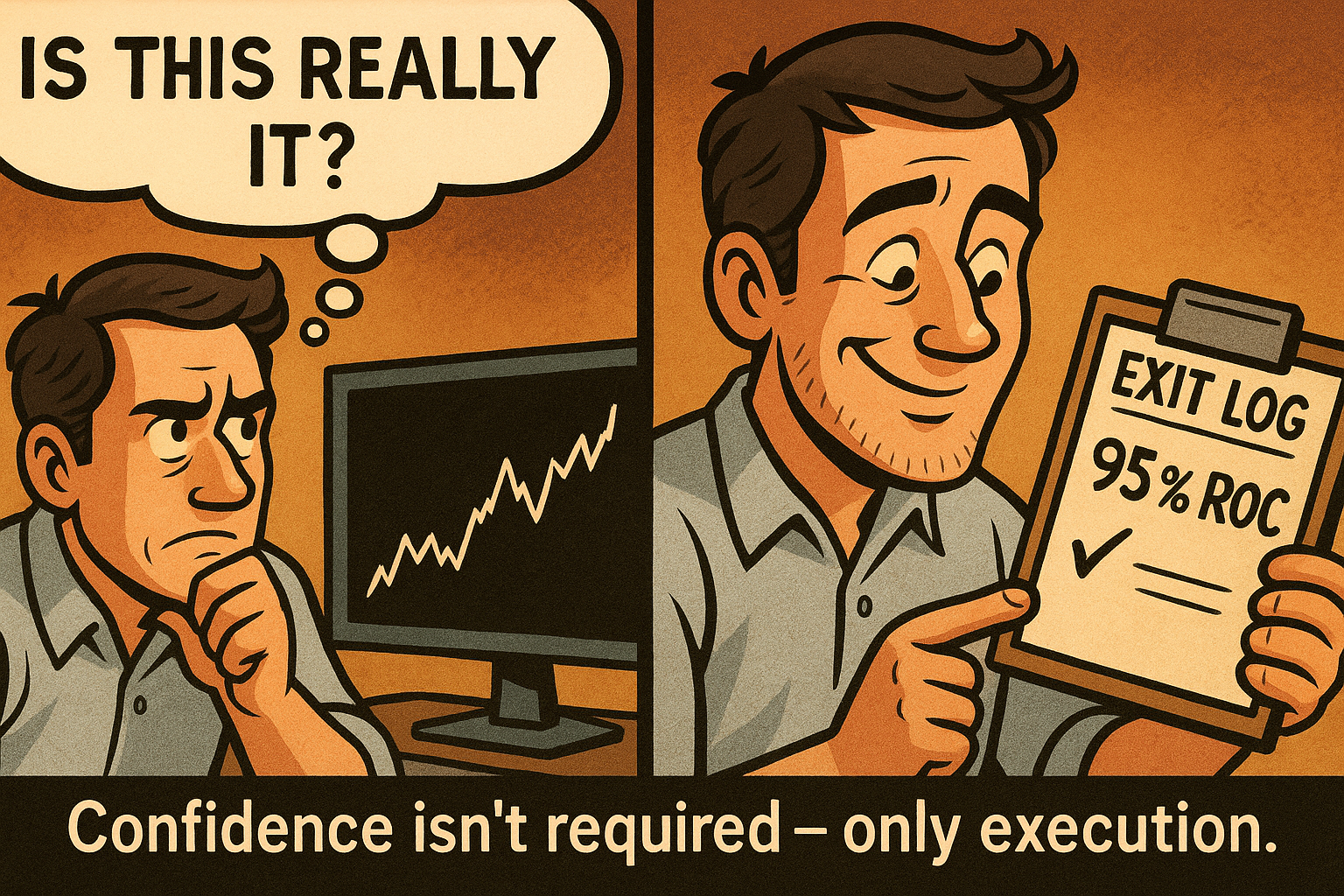 Confidence isn’t required — only execution.