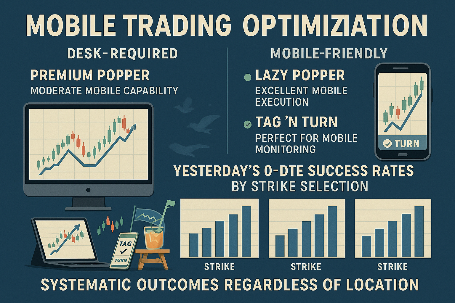 Technical comparison of trading strategies optimized for mobile vs desk execution