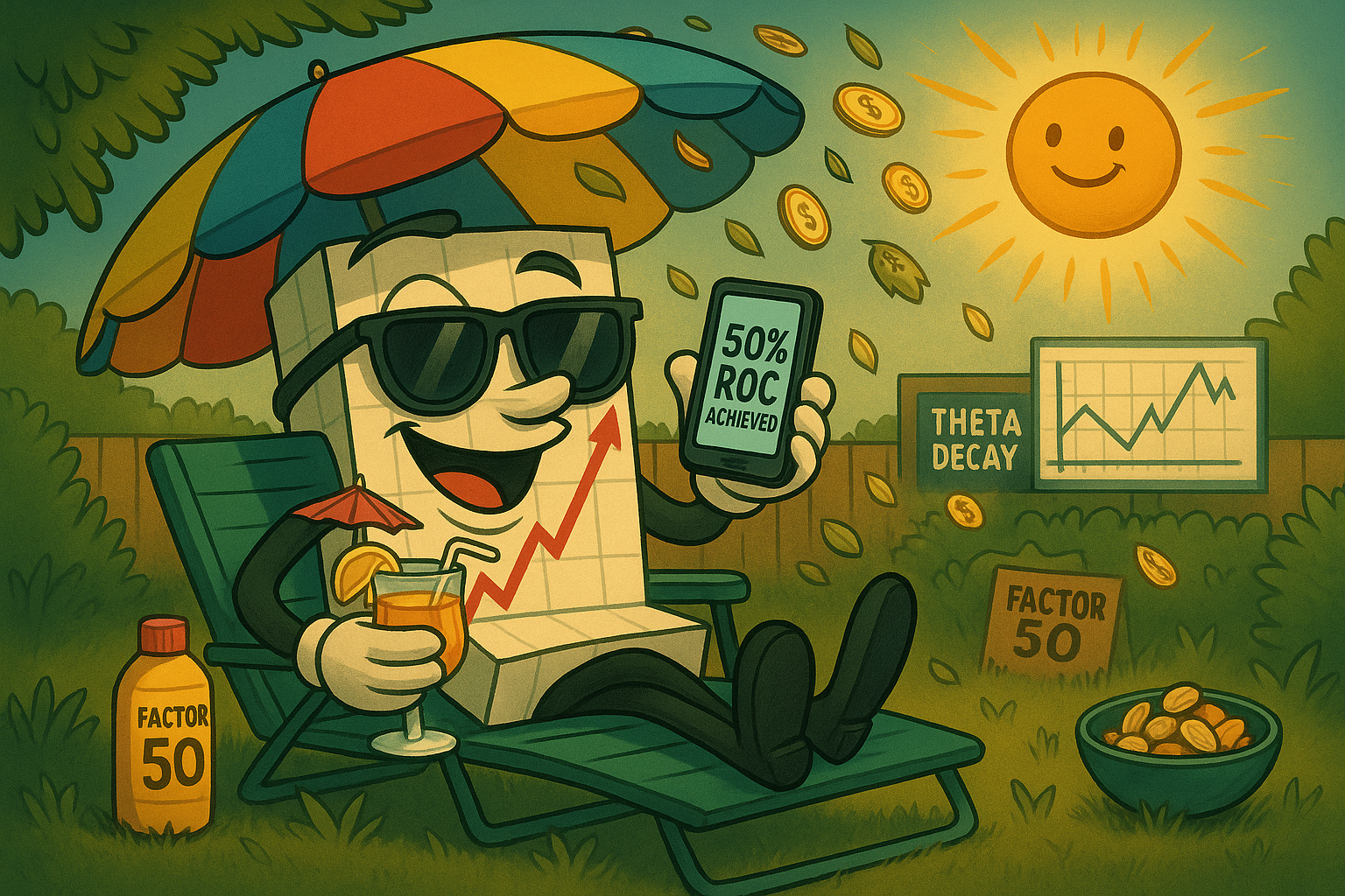 Mr SPX enjoying garden trading success with 50% ROC while market does nothing special