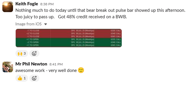 AntiVestor Wall of Wins showing student names and winning trade stats on a chalkboard of premium success.