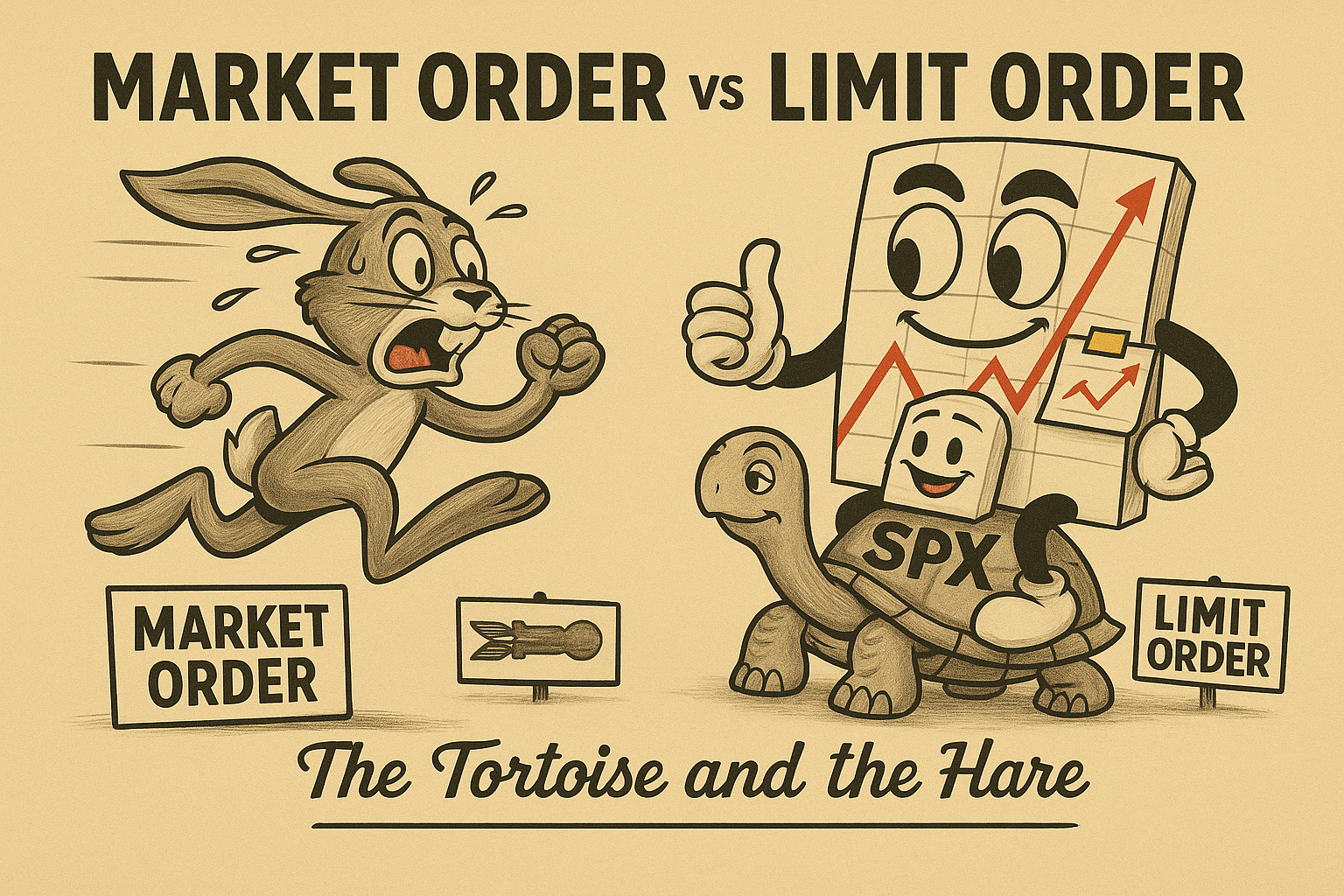 Limit vs Market Orders: The Tortoise and the Hare