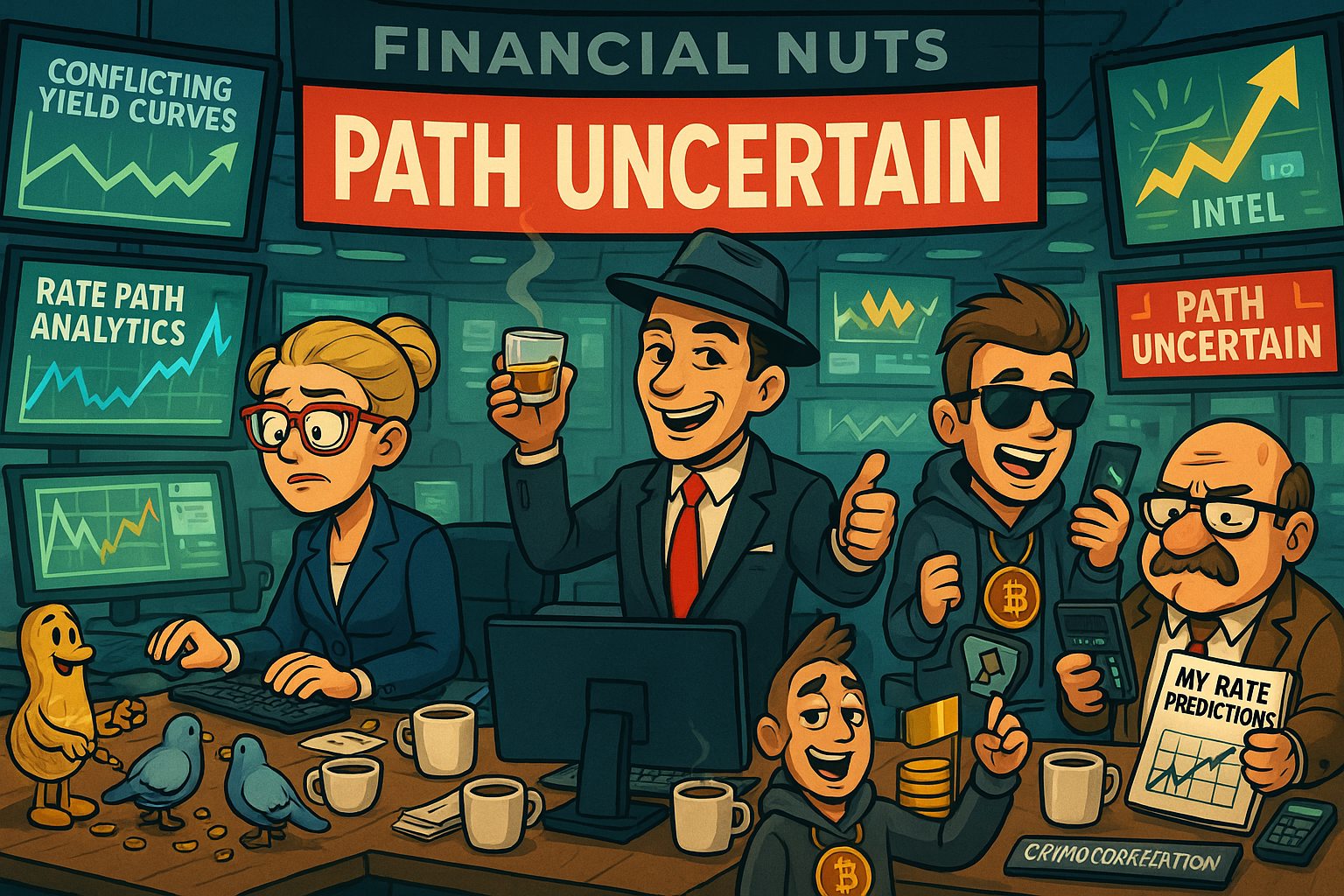 Financial Nuts newsroom navigating rate path uncertainty with characteristic individual responses to monetary policy confusion