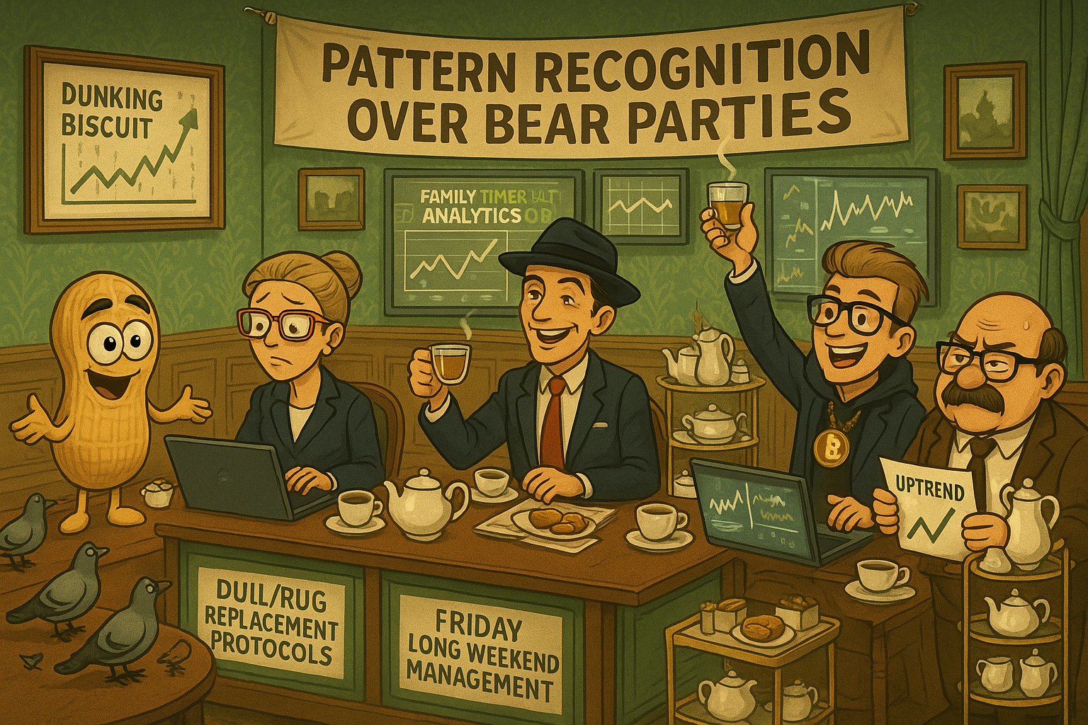 Financial Nuts newsroom tea service managing pattern recognition and Friday long weekend protocols