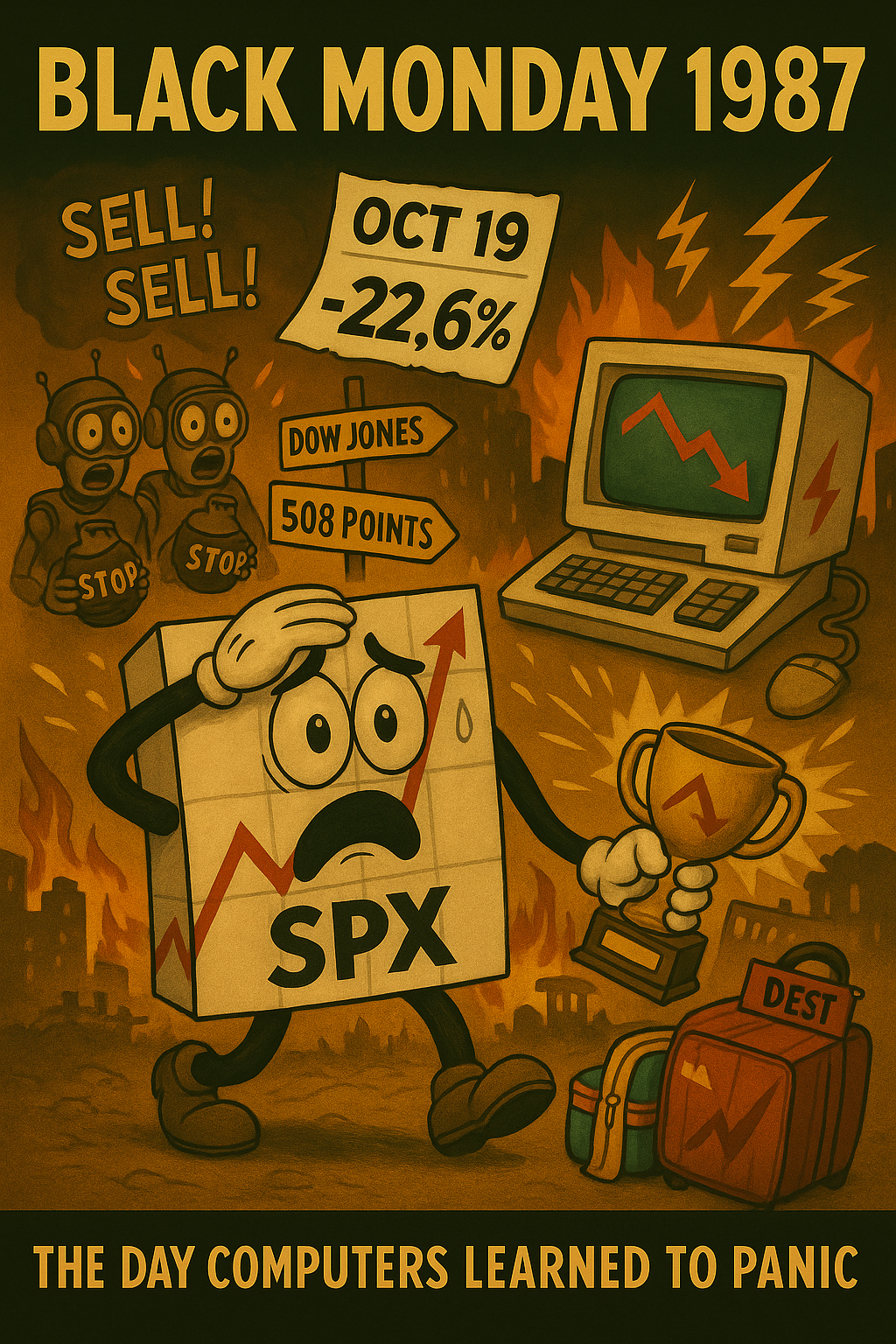 Black Monday 1987: The Day Computers Learned to Panic