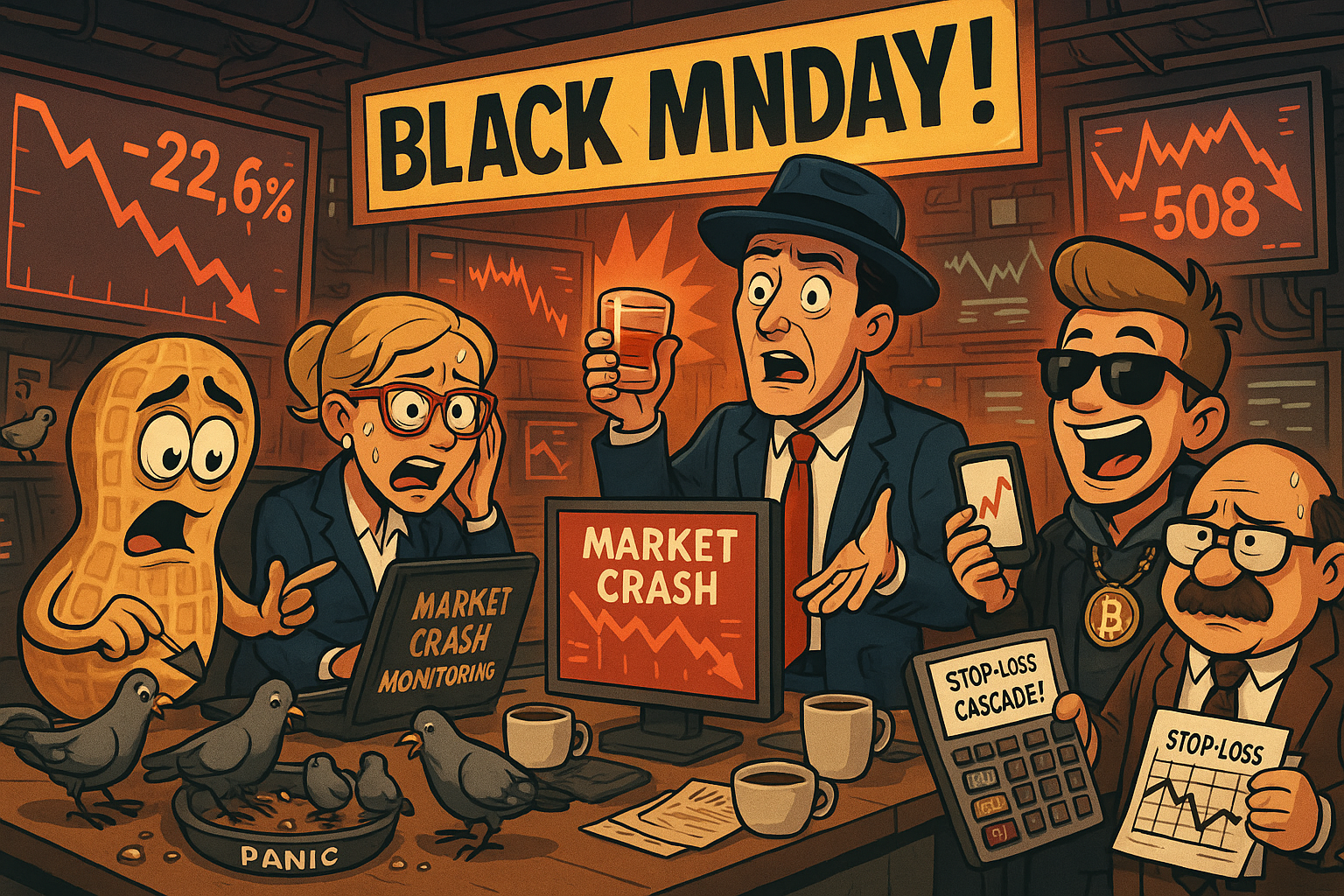 Black Monday 1987: The Day Computers Learned to Panic