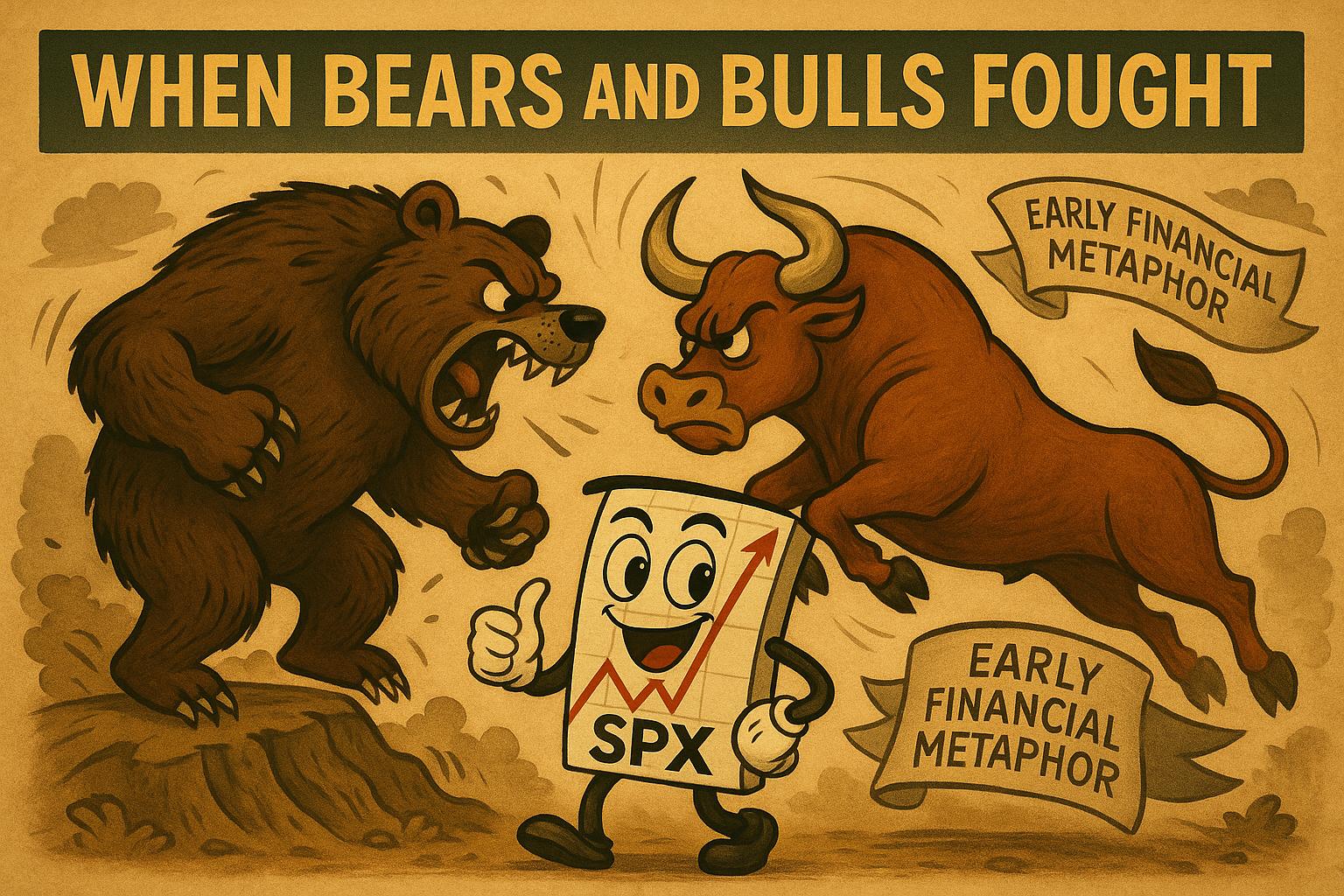 When Bears and Bulls Actually Fought

The terms "bull market" and "bear market" might come from actual bull vs. bear fights in 1800s California!