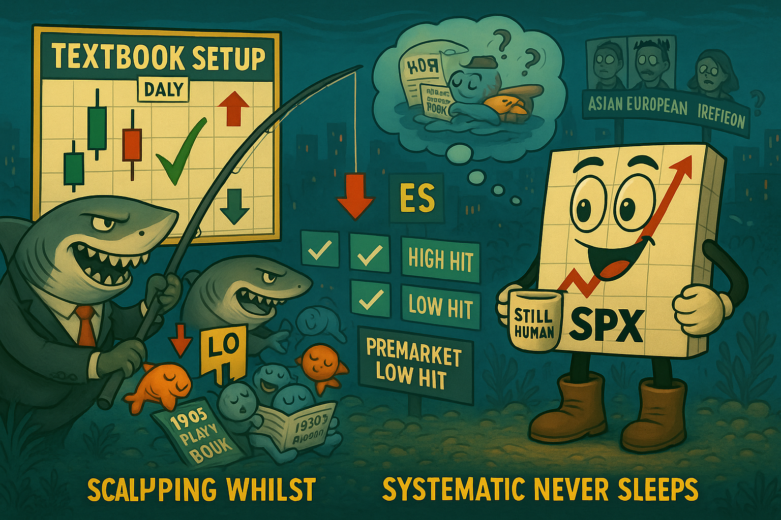 Inside bar liquidity hunting massacre as market makers systematically scoop retail bracket traders whilst systematic patience waits for real moves