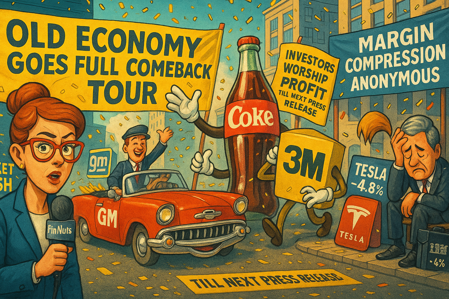 Markets Cheer the Boring — Old Economy Throws a Party While Tech Gets a Reality Check
