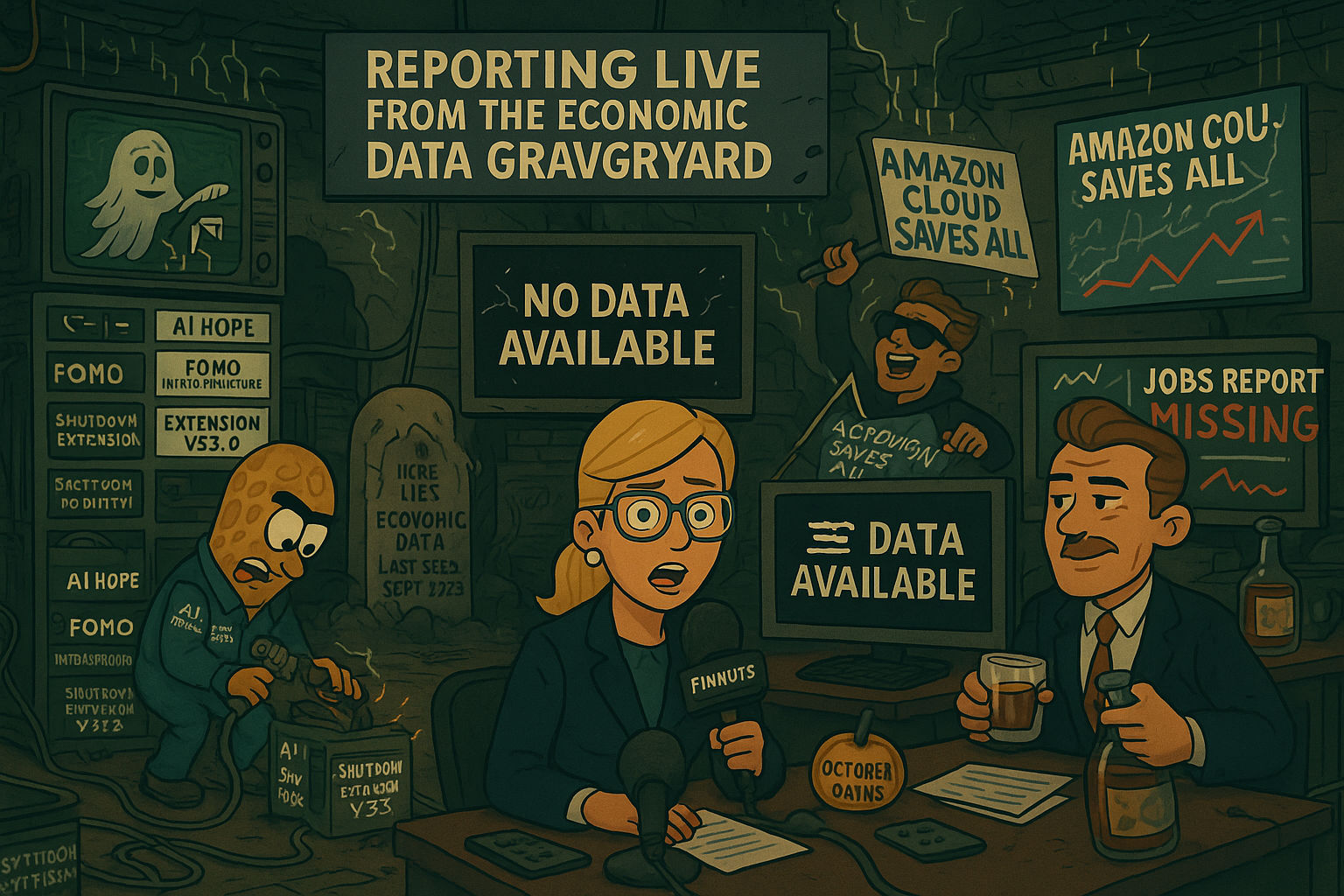 “Markets hit new highs. The economy hit pause. Nobody noticed.”