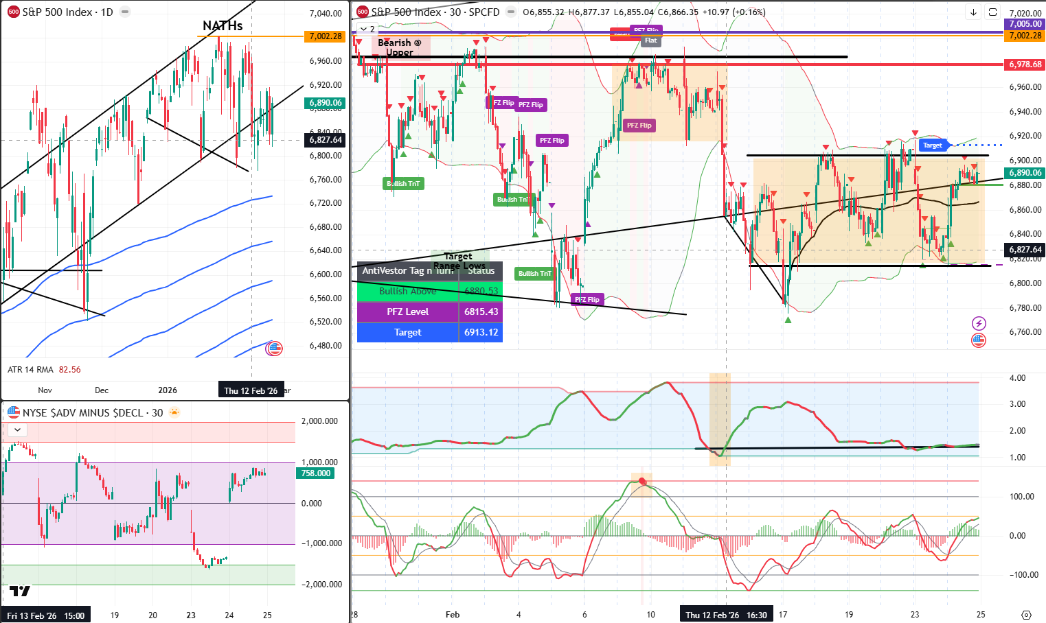 SPX Analysis 25 Feb 2025