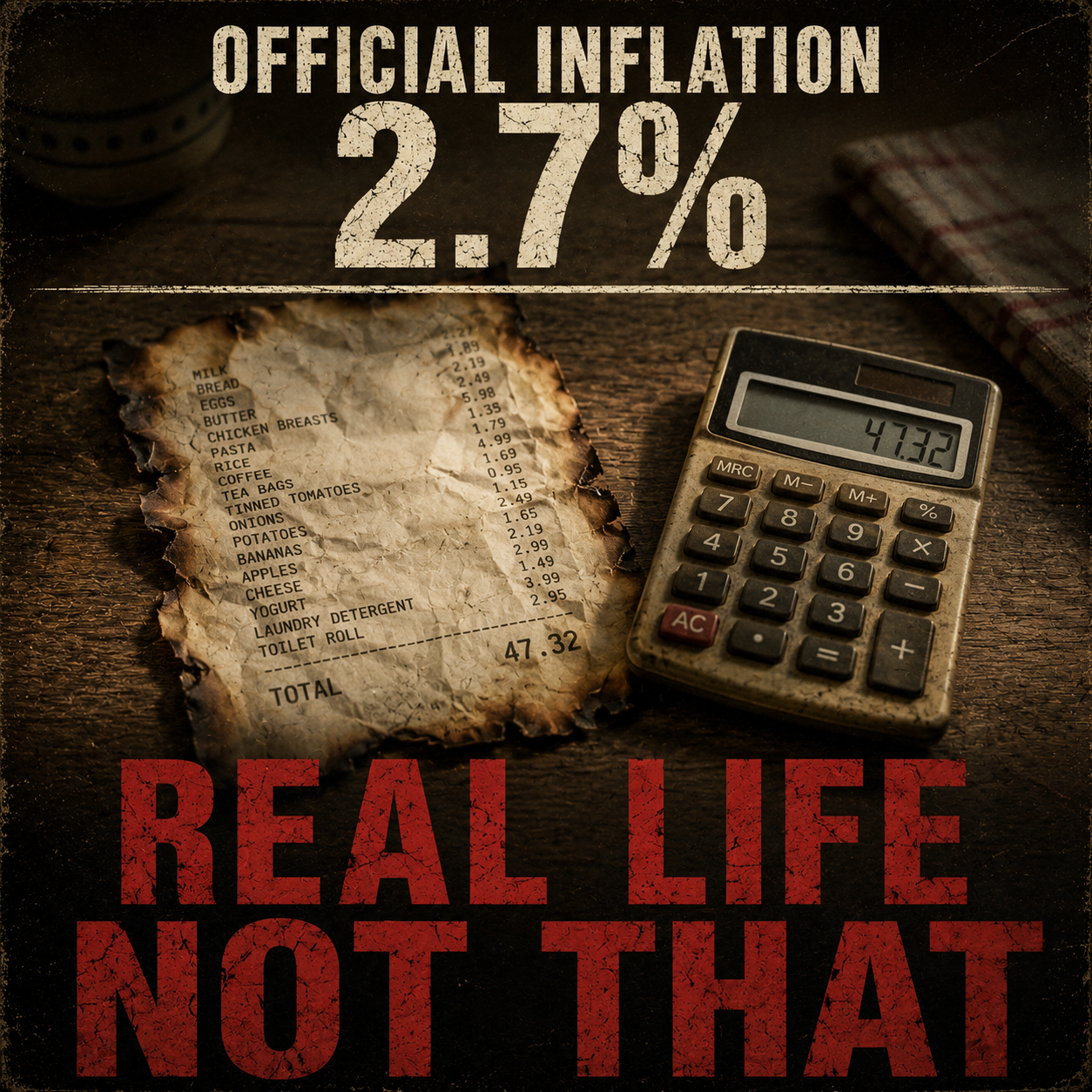 The Real Inflation